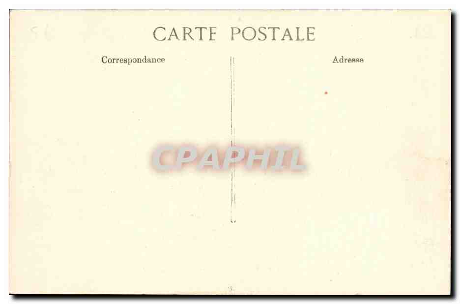 Marine Nationale — "Faulx" contre-torpilleur — B.D. n°1077 — Achterkant