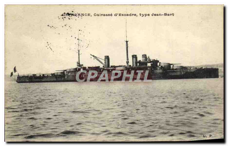 Croiseur d'escadre type Jean-Bart — France — éditeur L.P.