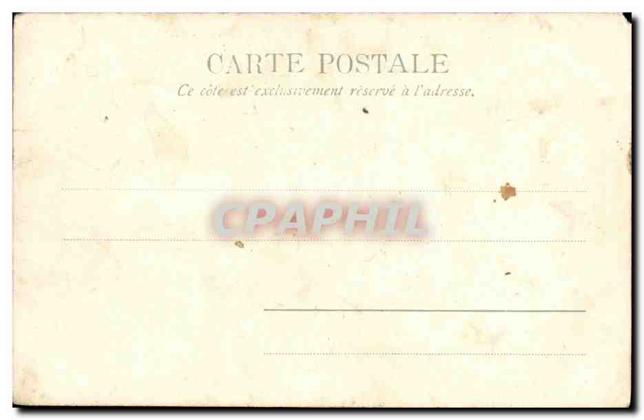 CPA Bateau Guerre Friant — Verso