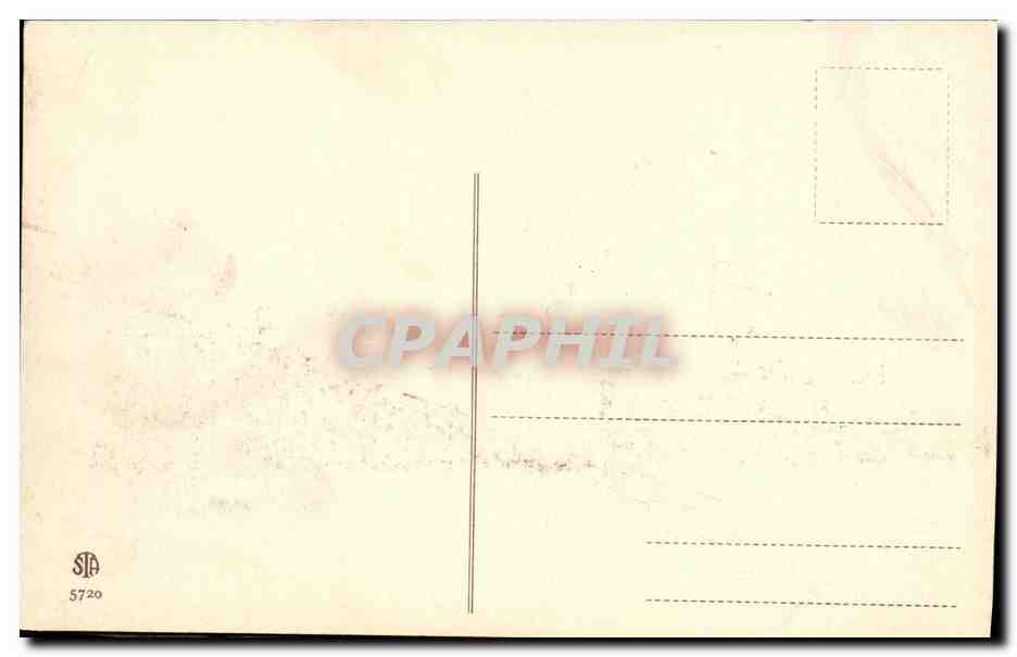 CPA Bateau Guerre Regia Nava Garibaldi — Verso