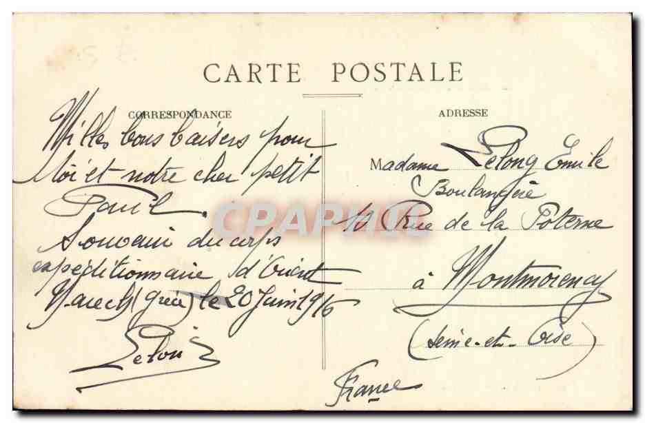 CPA Bateau Guerre Guerre Navale Gaulois Cuirasse francais de 1er rang  — Verso
