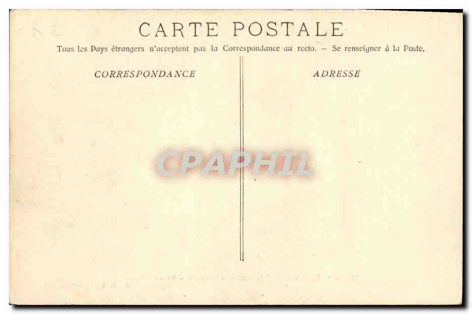 CPA Bateau Guerre Le Gaulois Cuirasse d Escadre a Tourelles — Rückseite
