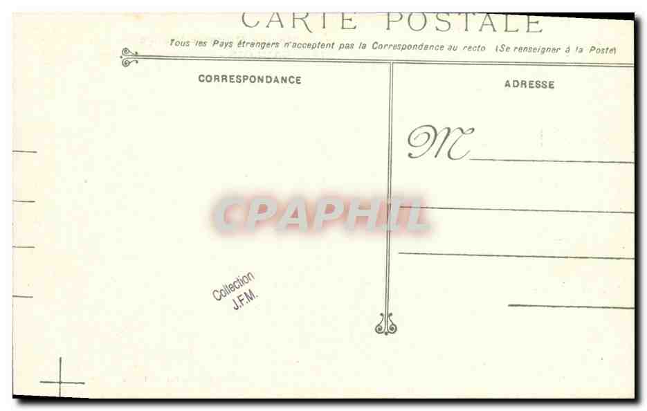 Bateau de guerre français — cuirassé à tourelles GAULOIS — Marine Militaire Française, n°146 — Verso