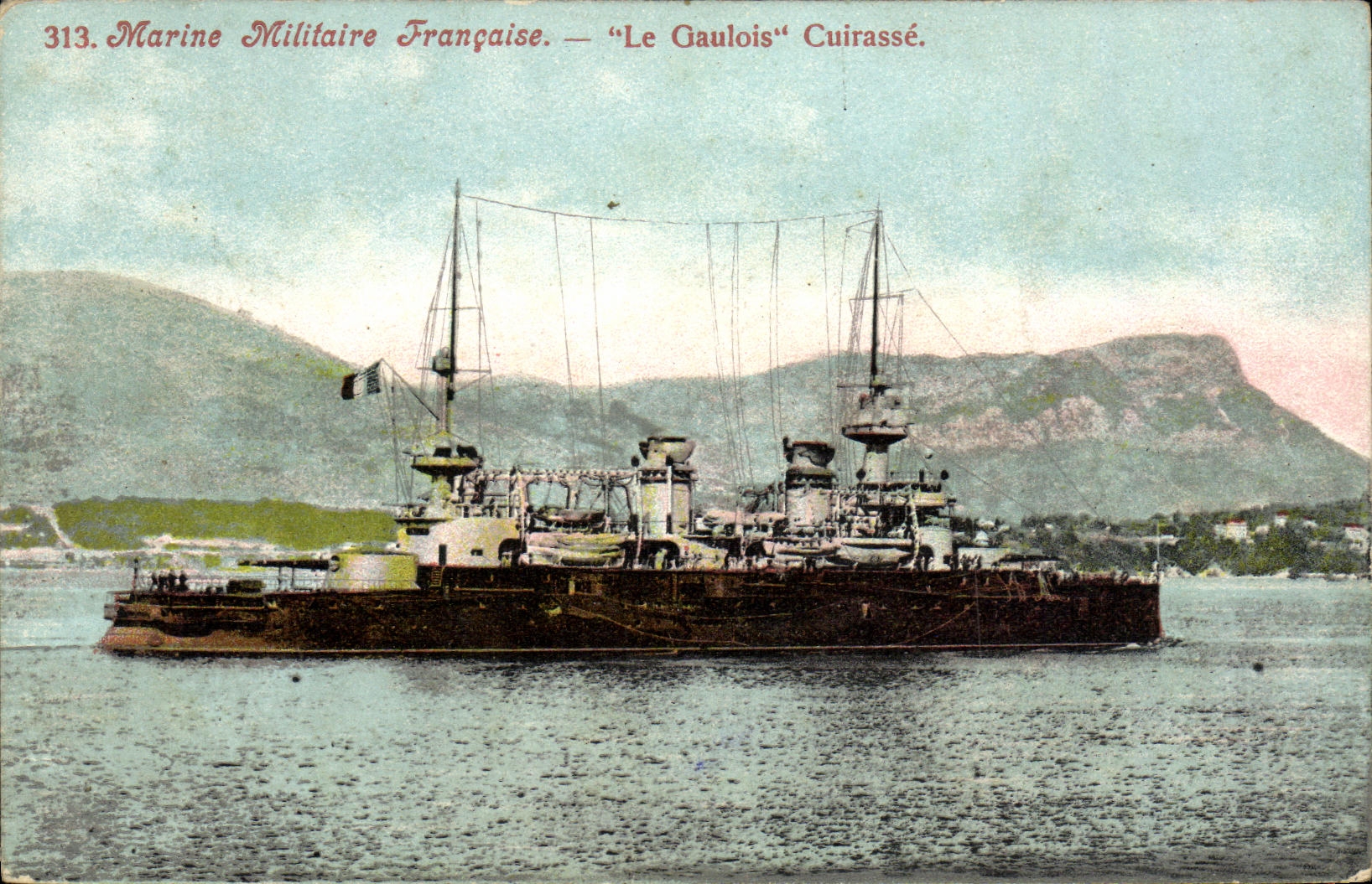 Le Gaulois — Cuirassé — Marine Militaire Française — N°313