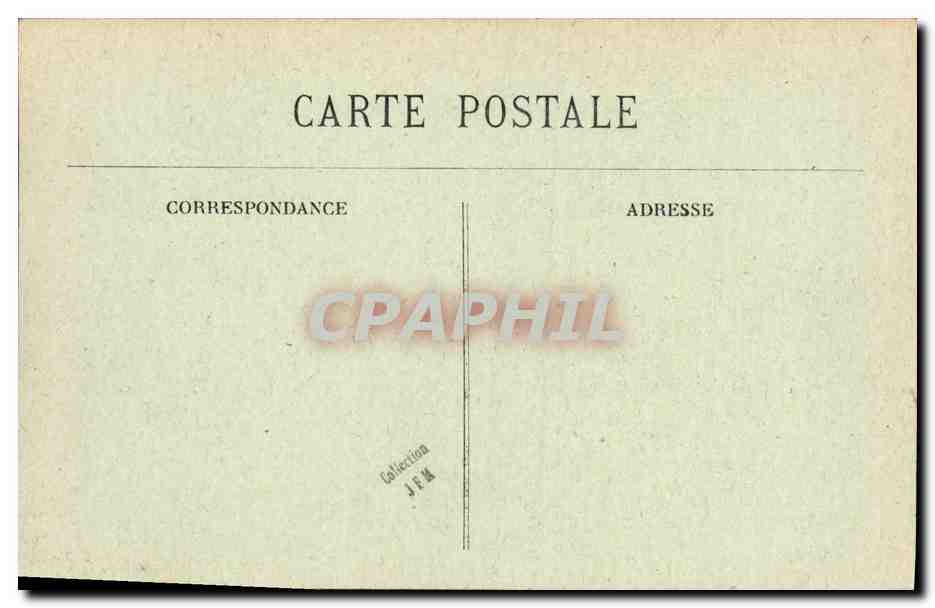 CPA Bateau Guerre Cuirasse Gaulois — Verso