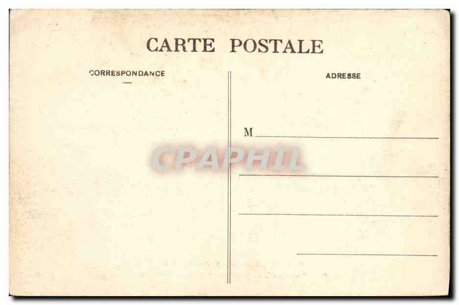 Bateau de guerre français — « Gaulois », cuirassé de 1er rang (3e escadre) — M. D. — Verso