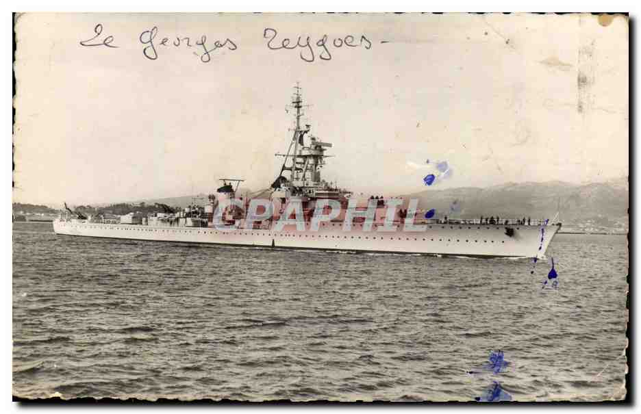 Le Georges Reyggoes — Croiseur — Éditions Bouvet-Sourd-Bernoud