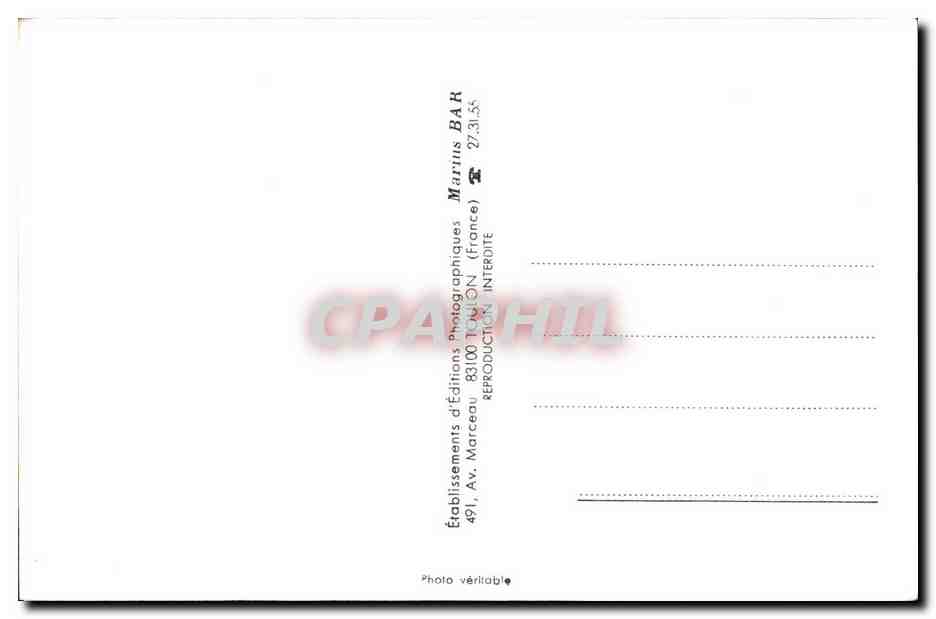 CPM Bateau Guerre Georges Leygues Corvette 1979 — Verso