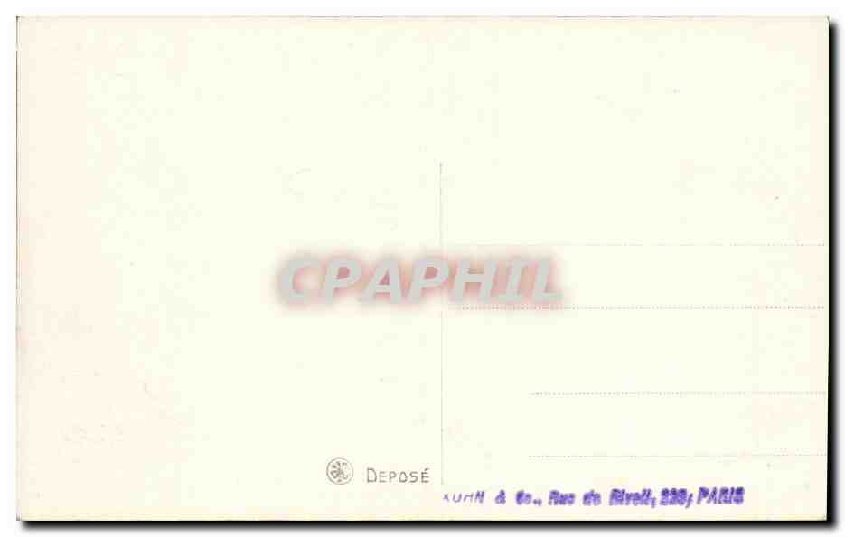 CPA Bateau Guerre Nava Giulio Cesare — Verso