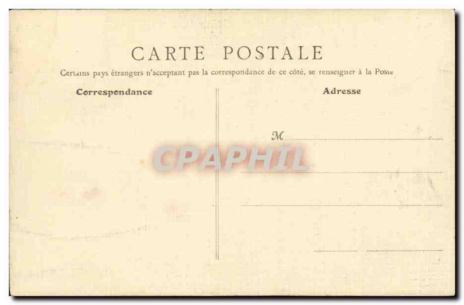 CPA Bateau Guerre Calais Croiseur Cuirasse la Gloire — Verso