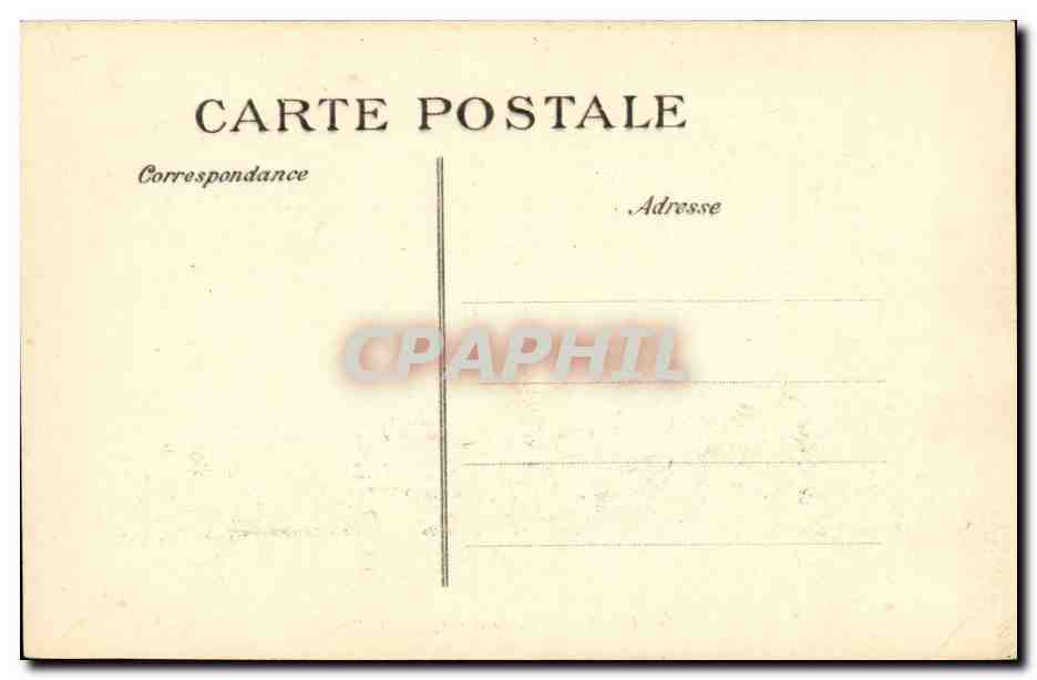 CPA Bateau Guerre Le Havre Cuirasse la Gloire — Verso