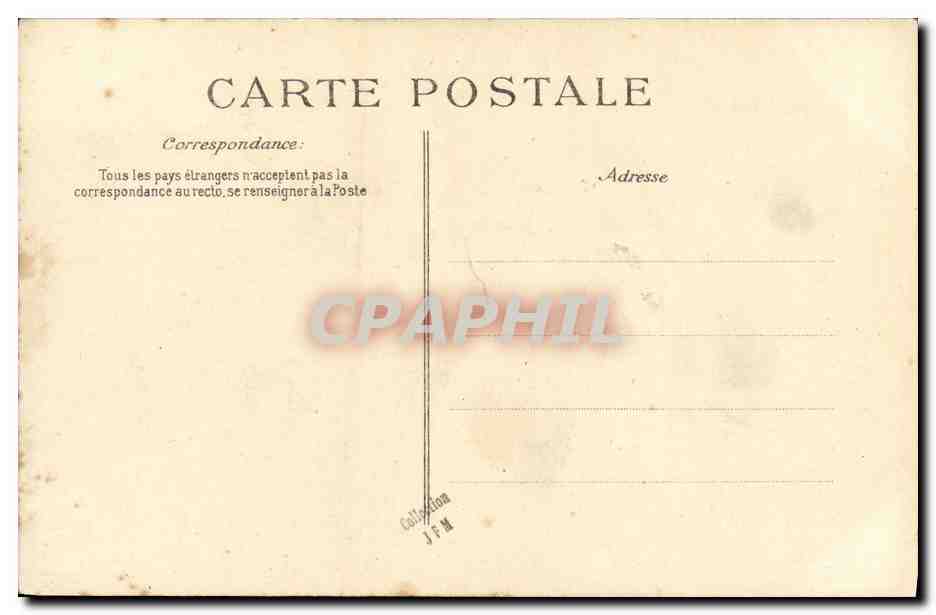 CPA Bateau Guerre Marine Nationale Gloire Croiseur Cuirasse — Verso