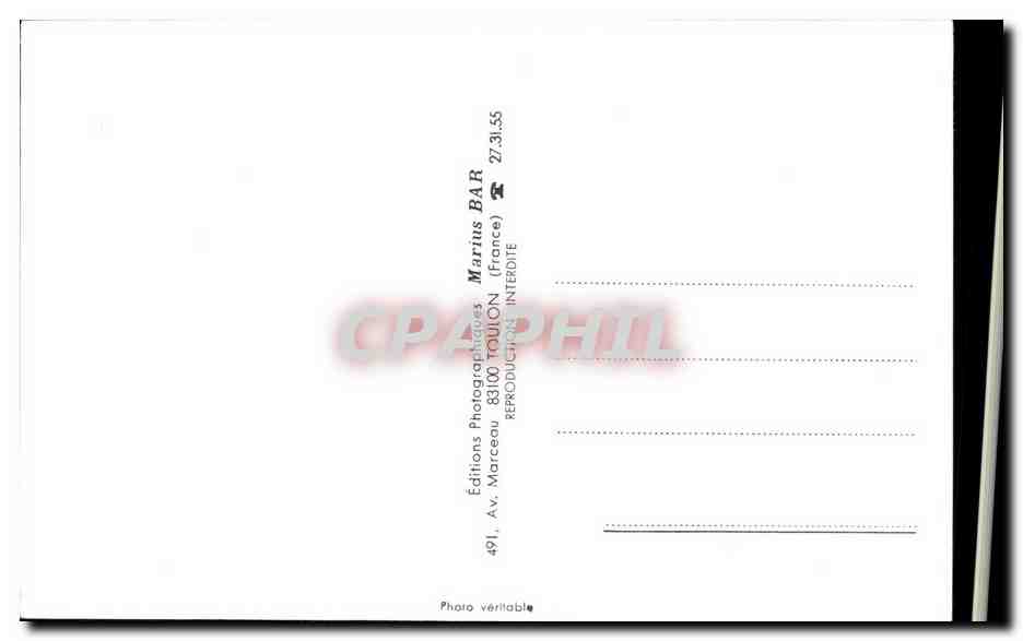 CPM Bateau Guerre Guepratte Escorteur d escadre 1979 — Verso