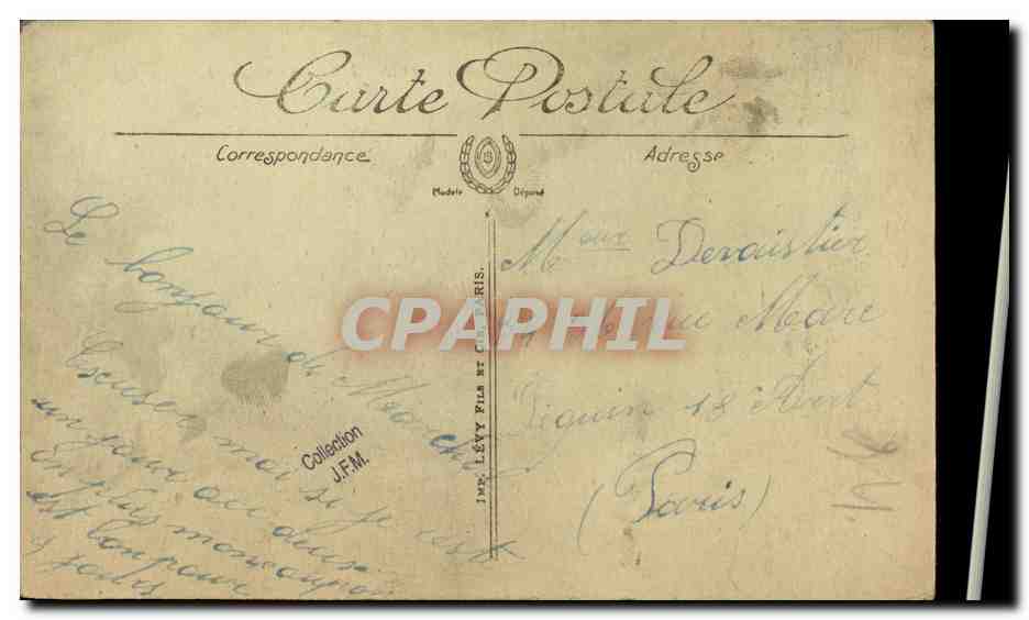 Marine de Guerre — Le « Gueydon » — LL. — Éditeur LL. — Reverso