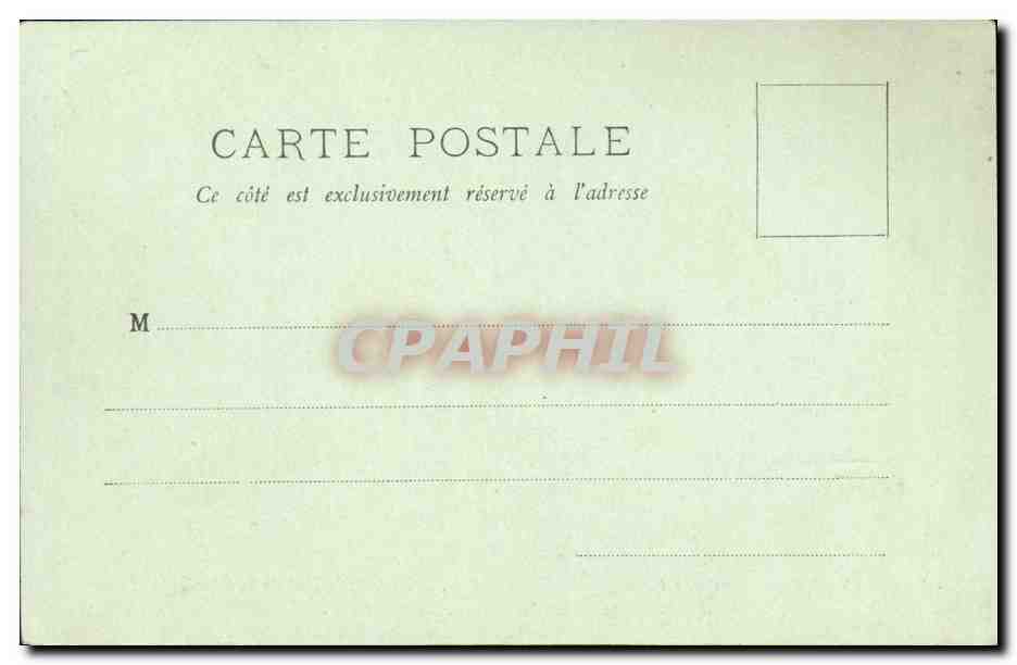 CPA Bateau Guerre Marine De Guerre Francaise Croiseur Rapide Guichen a son bord M Loubet President de la Republique — Verso