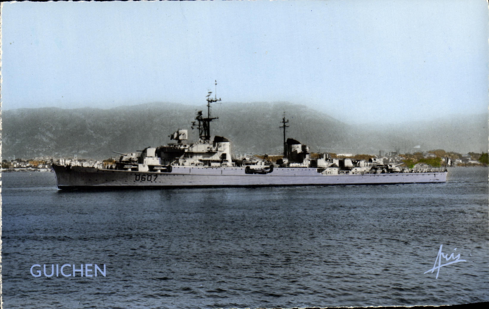 Croiseur léger « Guichen » — Côte d'Azur - Toulon — Éditions ARIS