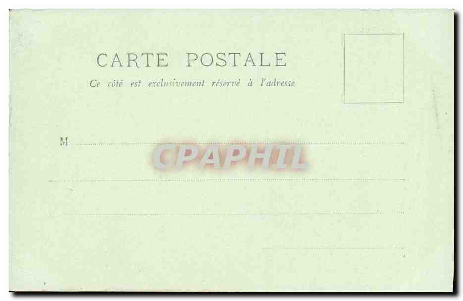 CPA Bateau Guerre Le Guichen Croiseur de 1ere Classe ayant a son Bord Loubet President de la Republique — Verso