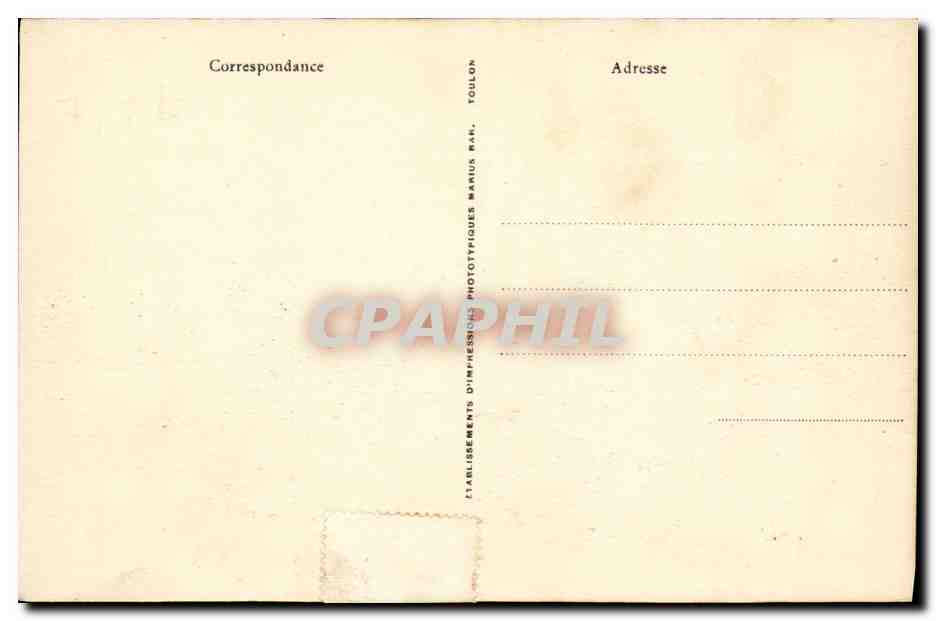 CPA Bateau Guerre Torpilleur Le Hardi — Verso