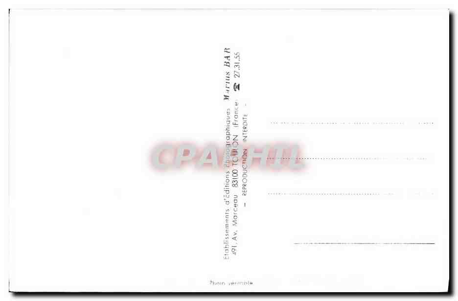 CPM Bateau Guerre Henri Poincare Batiment Receptacle 1973 — Verso