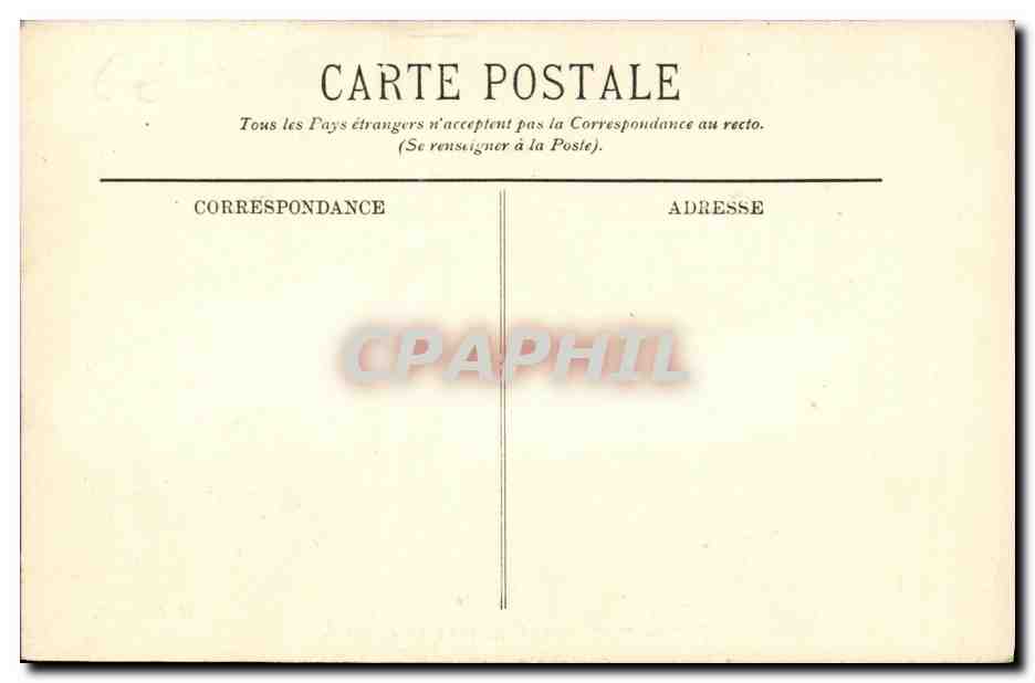 CPA Bateau Guerre Le Henri IV Garde Cotes Cuirasse — Verso