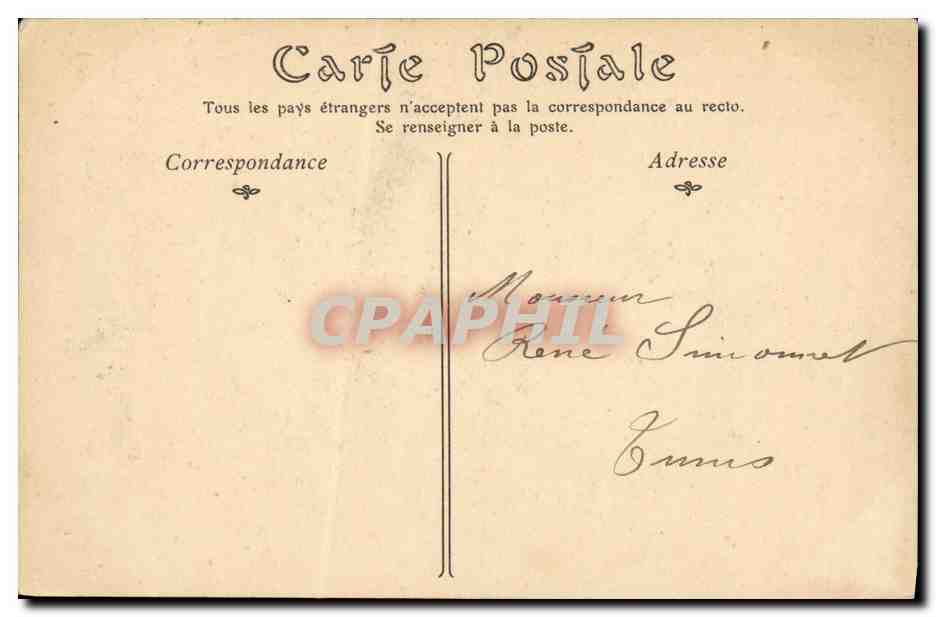 Marine Militaire — Le cuirassé Garde-côtes « Henri IV » — ND. Phot — Achterkant