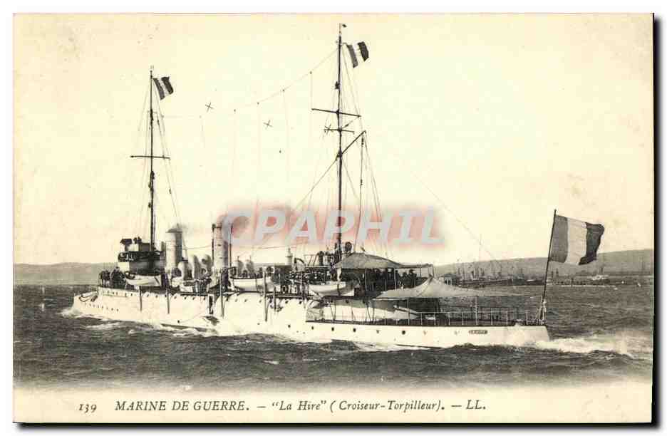 La Hire — Crociere-Torpediniera — LL. n°139