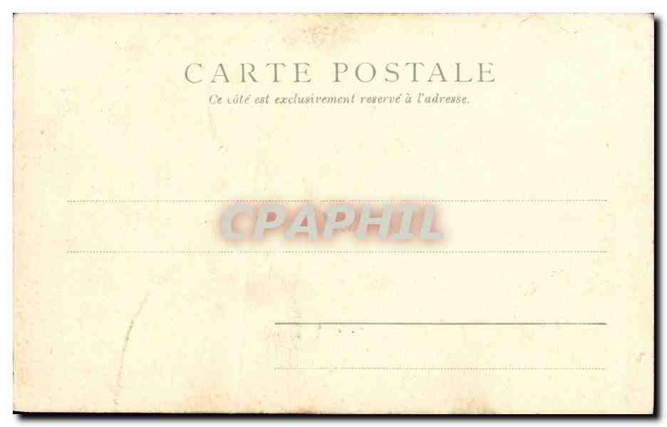 CPA Bateau Guerre La Hire — Verso