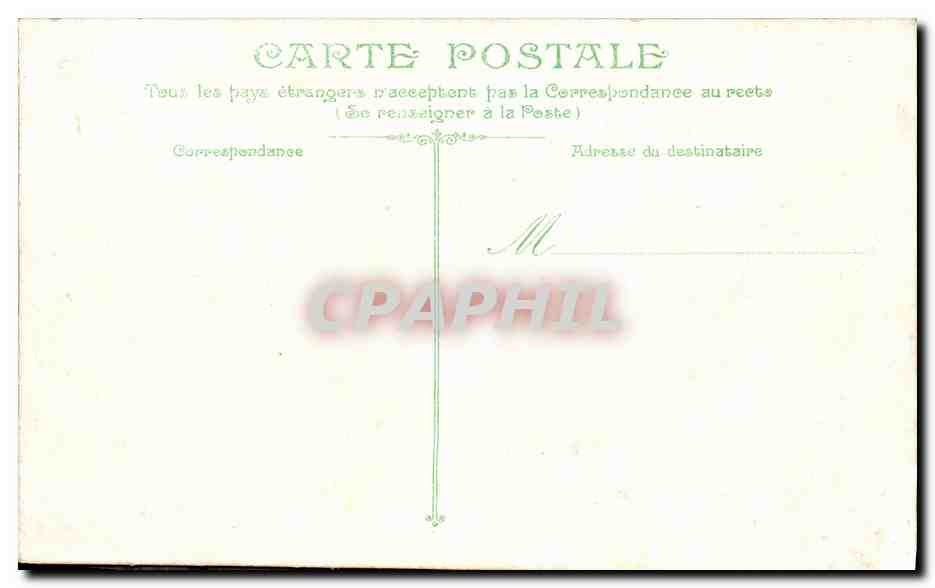 CPA Bateau Guerre Marine Francaise Le Hoche Garde Cotes — Verso