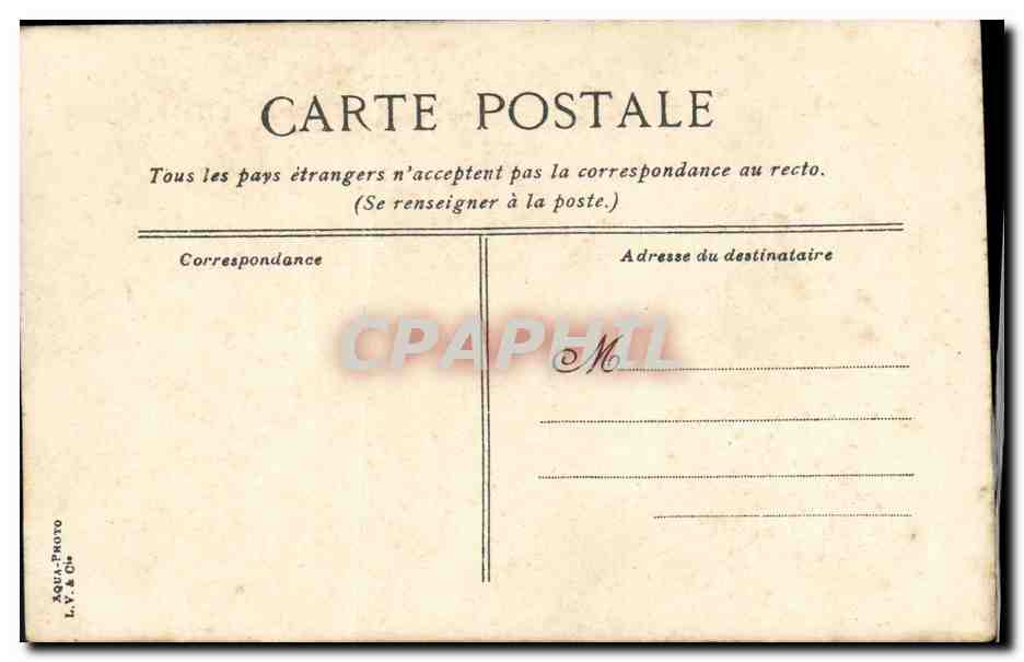 CPA Bateau Guerre Marine Francaise Le Hoche Garde Cotes cuirasse amiral — Verso