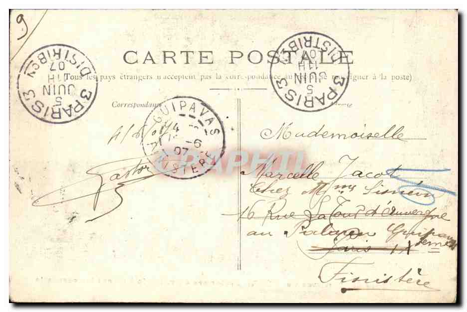 Obsèques des Victimes du (IÉNA) — Prolonges d'Artillerie Portant les Cercueils — éditeur non visible — Reverso