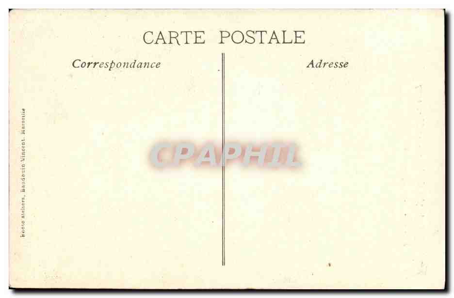 CPA Bateau Guerre La Catastrophe du Iena Les Epontilles 12 mars 1907 — Verso