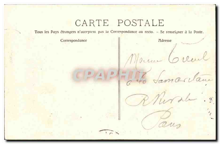 CPA Bateau Guerre Toulon La Catastrophe de l Iena Aspect du Pont de l Iena Apres l explosion — Verso