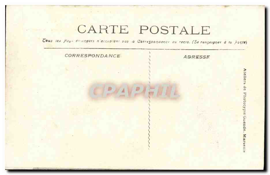 CPA Bateau Guerre La Catastrophe du Iena  — Verso