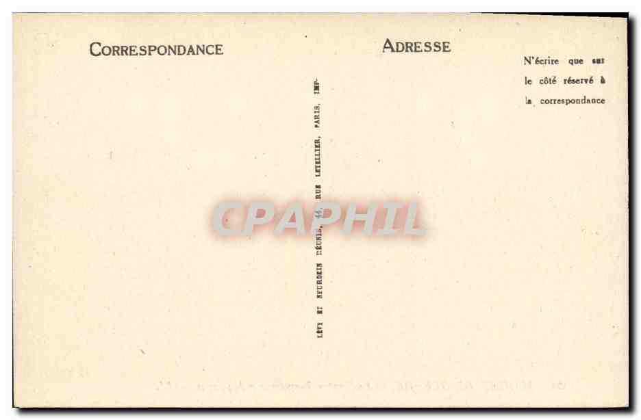 CPA Bateau Guerre Le Contre Torpilleur Jaguar par R Dumont Dupare — Rückseite
