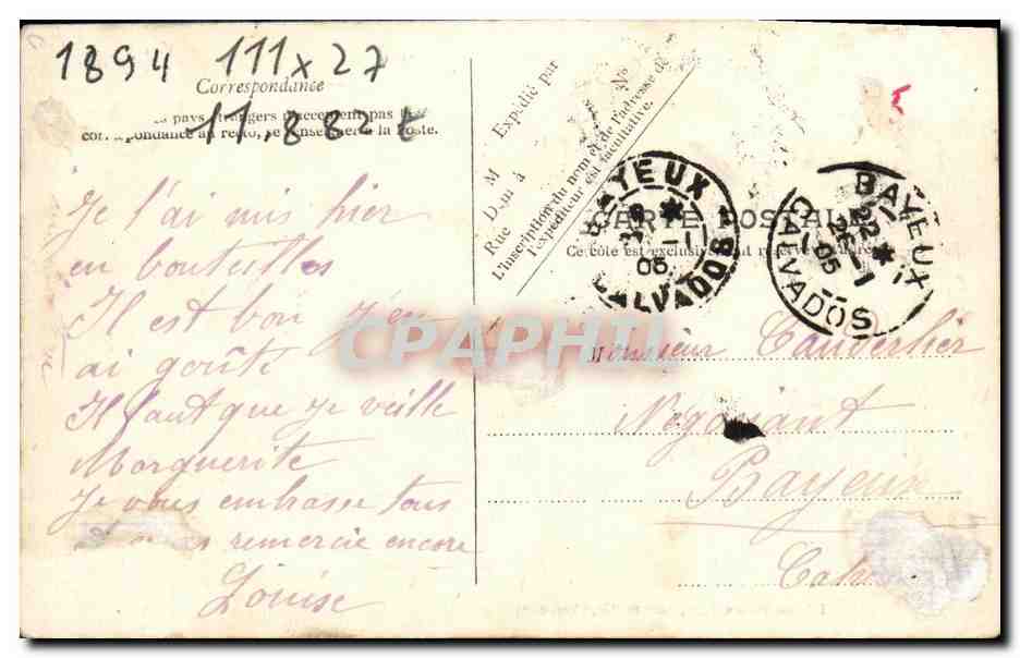 Marine Française — « Le Jauréguiberry » — Edition Maison Ratti, Nouveautés, Cherbourg — Reverso
