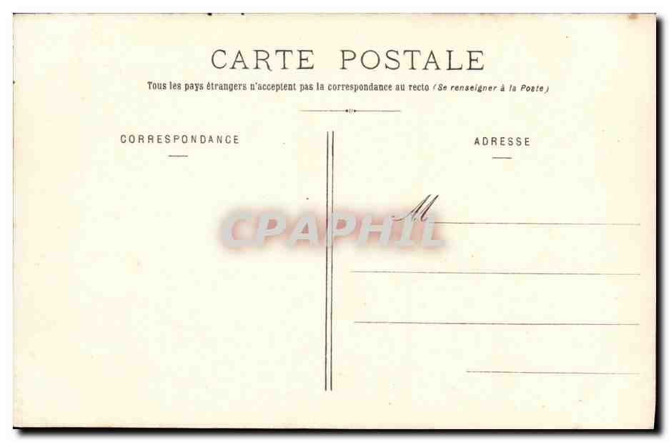 CPA Bateau Guerre Le Jaureguiberry Cuirasse d Escade a Tourelles — Verso