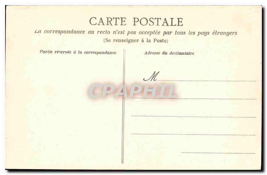 CPA Bateau Guerre Le Jaureguiberry Cuirasse d escadre — Verso