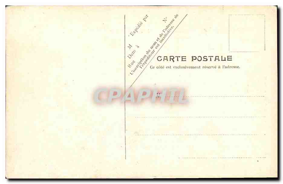 Le Jauréguiberry — croiseur de la Marine Française — Y.P. Paris No. 13 — Reverso
