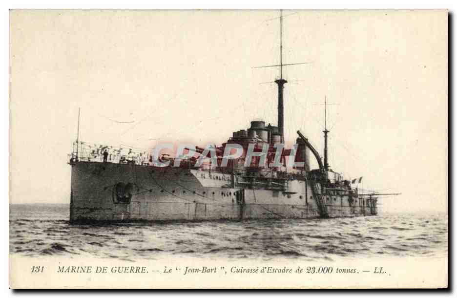 Le Jean-Bart — Cuirassé d'Escadre de 23.000 tonnes — LL.