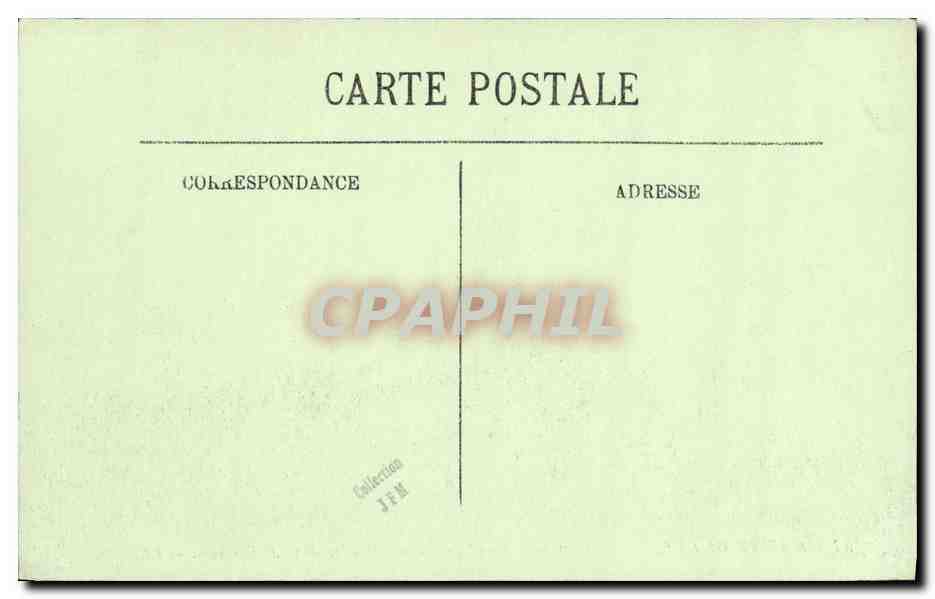 CPA Bateau Guerre Marine de Querre Le Jean Bart Cuirasse d Escadre de 23000 Tonnes — Verso