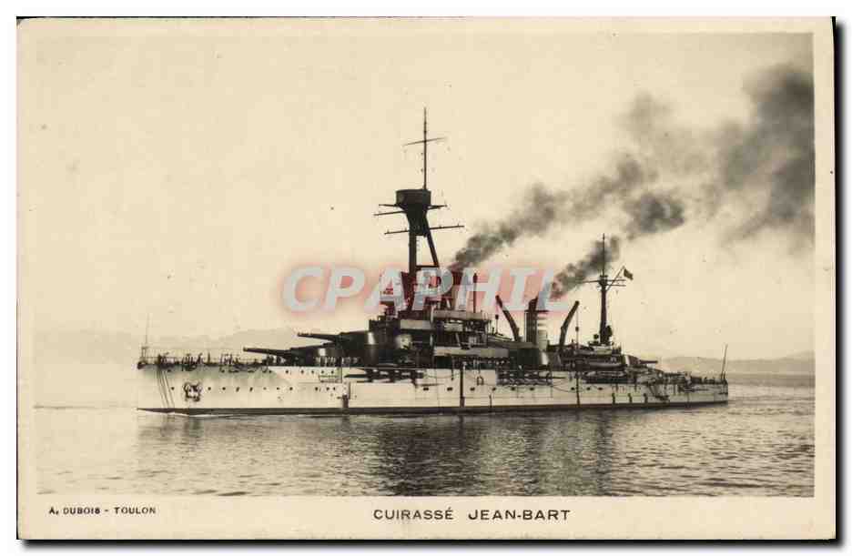 CPA Bateau Guerre Cuirasse Jean Bart