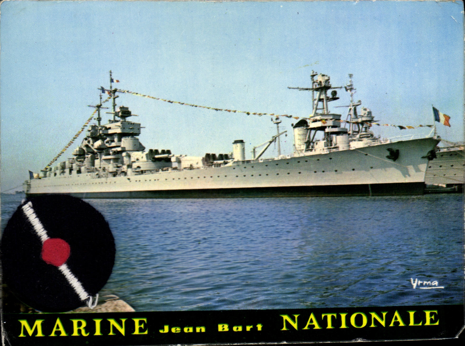 CPSM Bateau Jean Bart Marine nationale 