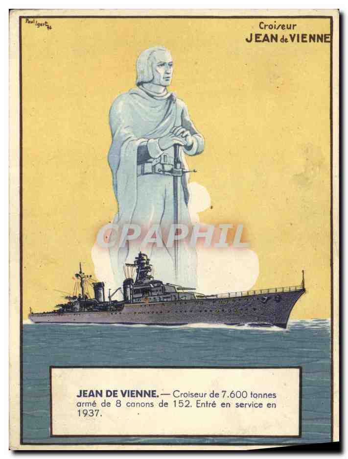 CPM Bateau Jean de Vienne Croiseur 