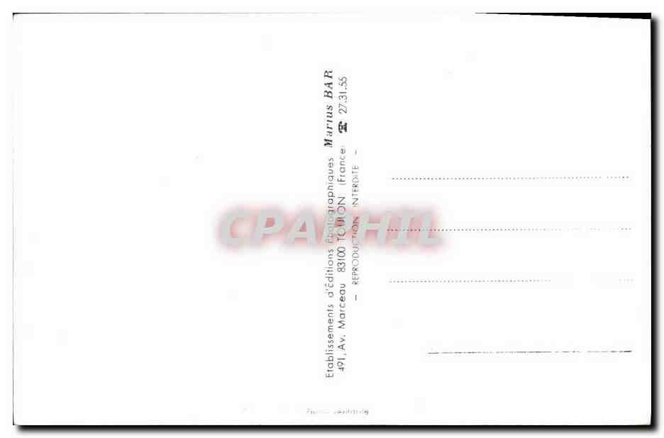 CPSM Bateau Jean Moulin Aviso 6 6 1977 — Verso