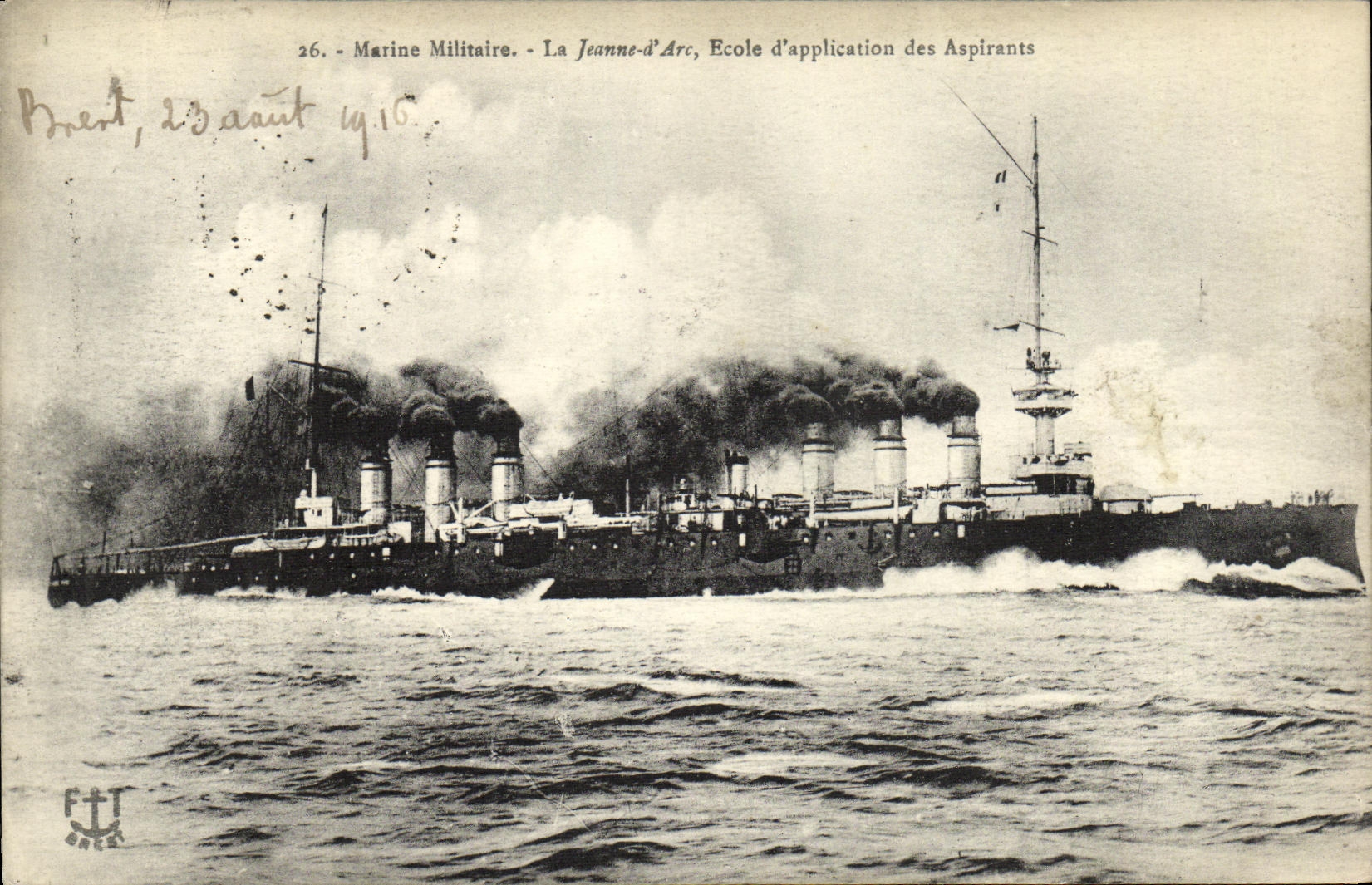 La Jeanne-d'Arc — École d'application des Aspirants — Marine Militaire