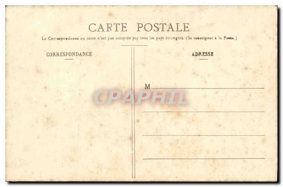 CPA Bateau Croiseur Cuirasse Jules Ferry — Verso