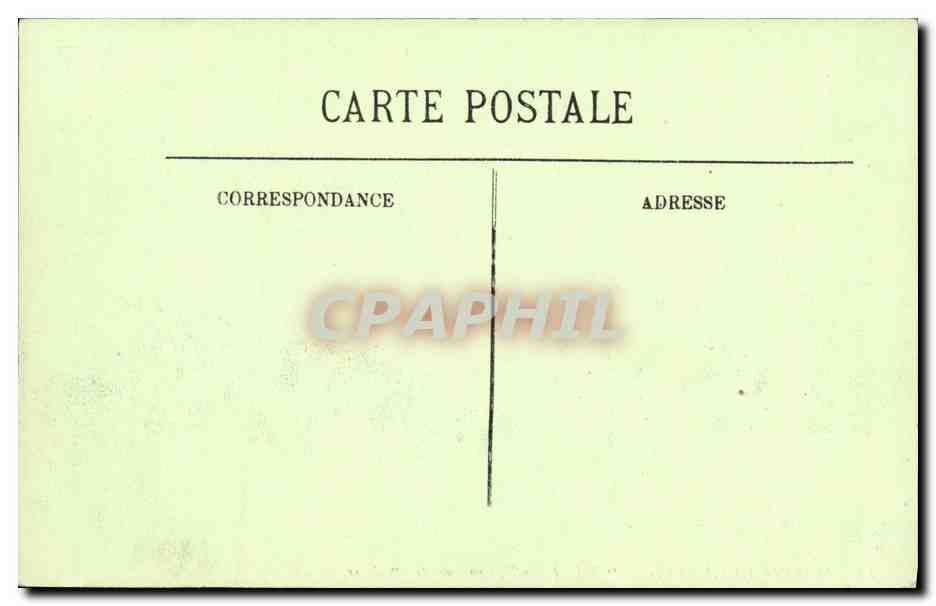 Jules Ferry — Croiseur de 1ère classe — LL. — Marine de Guerre — Verso