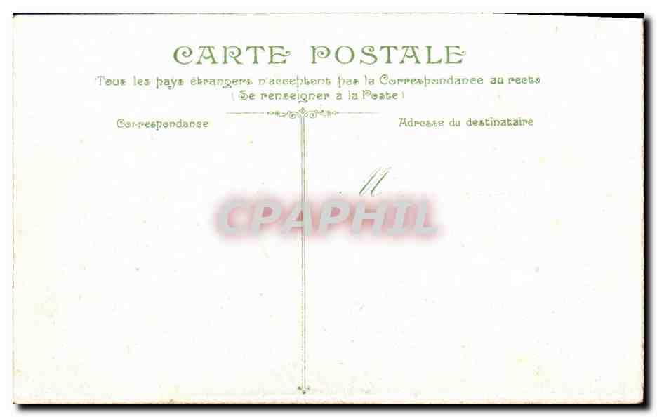 CPA Bateau Marseille Torpilleur Kabyle dans le vieux port — Verso
