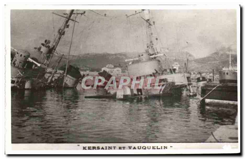 CPSM Bateau Kersaint en Vauquelin 