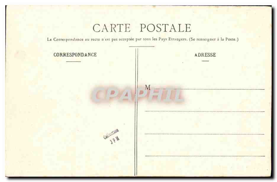 Le Cuirassé King Edward VII — Fêtes Franco-Anglaises, Juillet 1905 — Collection H. Laurent, Port-Louis — Verso